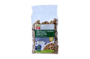 Crunchy con Avena e Mirtilli Bio - 375 gr
